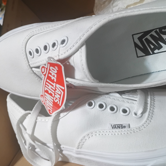 Vans Shoes - Vans Classic White Canvas Shoes